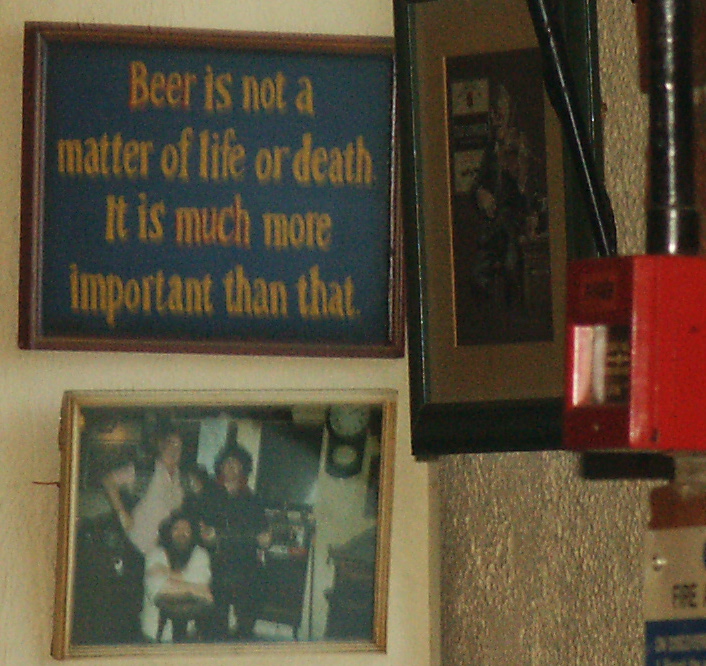 Beer is not a matter of life or death - it is much more important